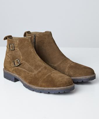 Double Monk Strap Boots Double Monk Strap Boots