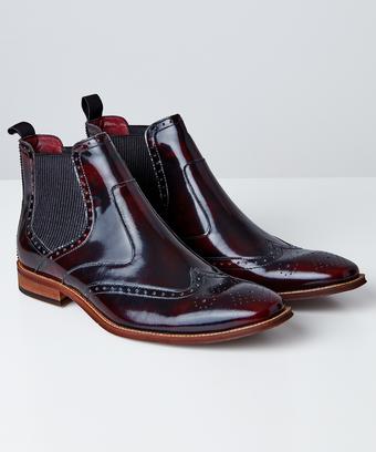 Jazzy High Shine Chelsea Boots Jazzy High Shine Chelsea Boots