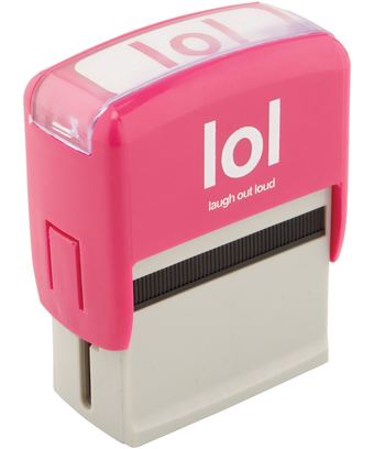 Text Speak Stamp Text Speak Stamp