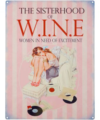 Sisterhood Of Wine Sign Sisterhood Of Wine Sign