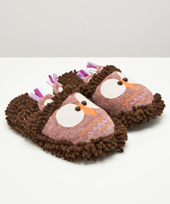 Fuzzy Owl Slippers Fuzzy Owl Slippers