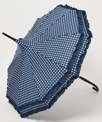 Boutique Frill Polka Dot Umbrella Boutique Frill Polka Dot Umbrella