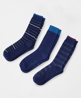 Mens Pack Of 3 Socks Mens Pack Of 3 Socks