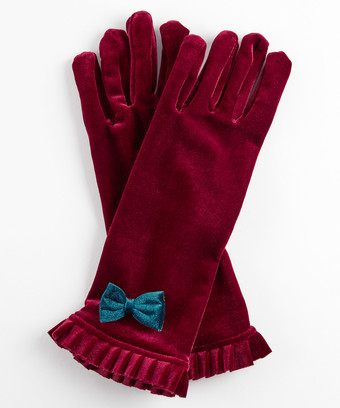Vintage Boutique Velvet Gloves Vintage Boutique Velvet Gloves