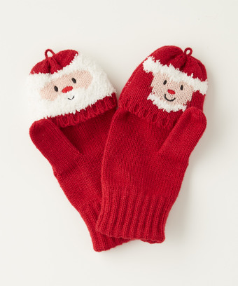 Mr and Mrs Santa Gloves Mr and Mrs Santa Gloves