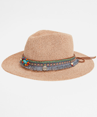 Costa Rica Bead Trim Hat Costa Rica Bead Trim Hat
