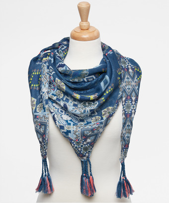 Mexicana Tassel Scarf Mexicana Tassel Scarf