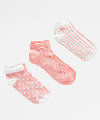 Pack Of 3 Dainty Socks Pack Of 3 Dainty Socks