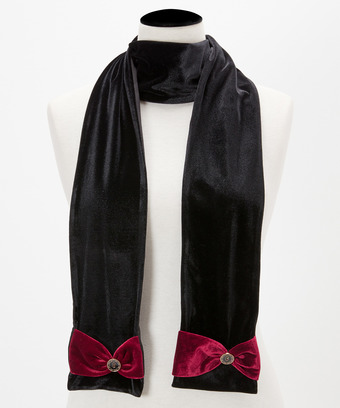 Mystery Velvet Skinny Scarf Mystery Velvet Skinny Scarf