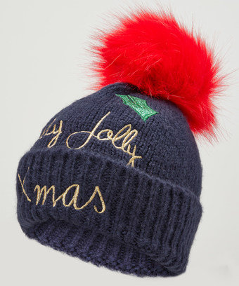 Holly Jolly Bobble Hat Holly Jolly Bobble Hat