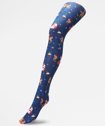 Festive And Fabulous Printed Tights Festive And Fabulous Printed Tights