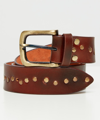 Remarkable Studded Leather Belt Remarkable Studded Leather Belt