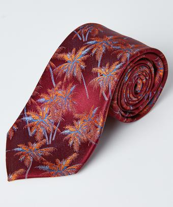 Palm Tree Silk Tie Palm Tree Silk Tie