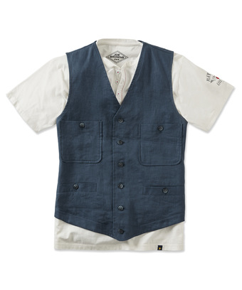 Let's Go Linen Waistcoat Let's Go Linen Waistcoat