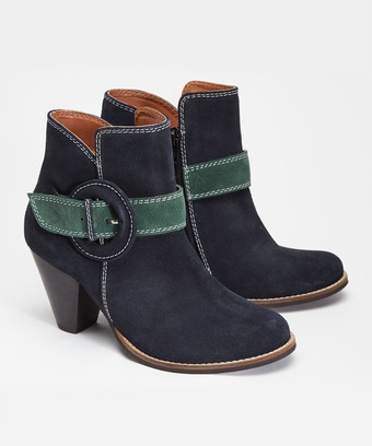 Vivacious Suede Buckle Boots Vivacious Suede Buckle Boots