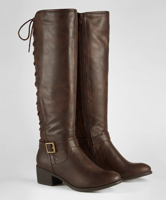 Sensational Lace Back Boots Sensational Lace Back Boots