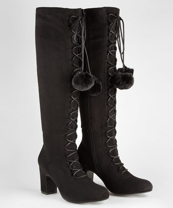 Forever Individual Pom Pom Boots Forever Individual Pom Pom Boots