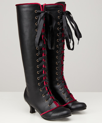 Divine Diva Lace Up Boots Divine Diva Lace Up Boots