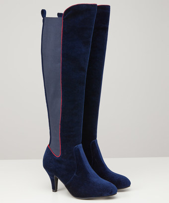 Vivacious Velvet Boots Vivacious Velvet Boots