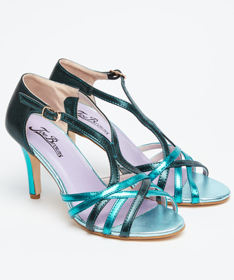 Valentino Strappy Metallic Sandals Valentino Strappy Metallic Sandals
