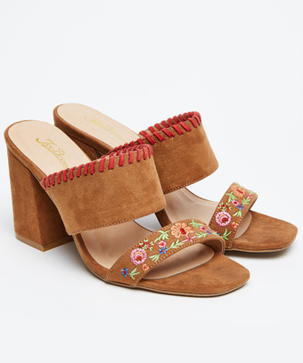 Charismatic Embroidered Mules Charismatic Embroidered Mules