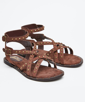 Lazy Days Leather Studded Sandals Lazy Days Leather Studded Sandals