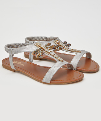 Shimmer Dragonfly Sandals Shimmer Dragonfly Sandals