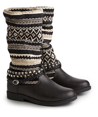 Funky Aztec Biker Boots Funky Aztec Biker Boots