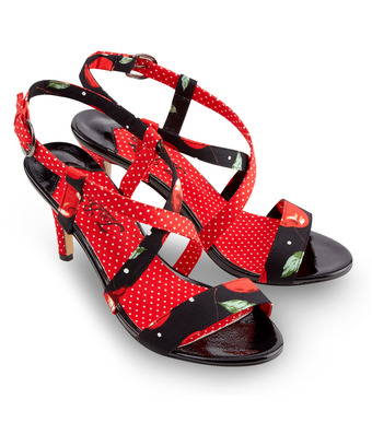 Retro Polka Dot Sandals Retro Polka Dot Sandals