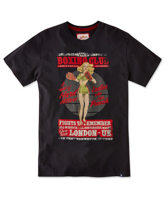 Boxing Pin Up T-Shirt Boxing Pin Up T-Shirt