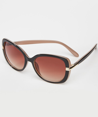 Milky Brown Glam Sunglasses Milky Brown Glam Sunglasses
