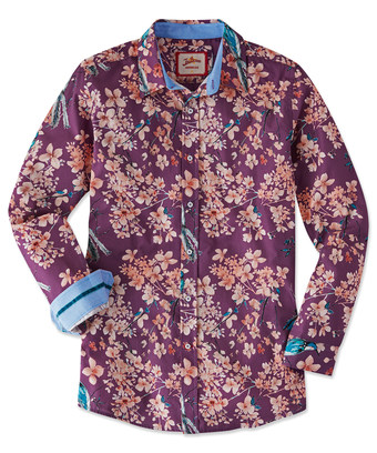 Oriental Print Shirt Oriental Print Shirt