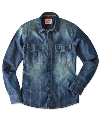 Denim Utility Shirt Denim Utility Shirt