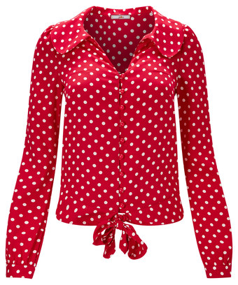 Popping Polka Dot Blouse Popping Polka Dot Blouse