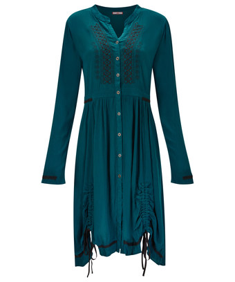 Elegant Hitched Shirt Dress Elegant Hitched Shirt Dress