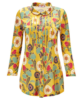 Divine Button Up Jersey Blouse Divine Button Up Jersey Blouse