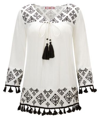 Terrific Tassel Blouse Terrific Tassel Blouse