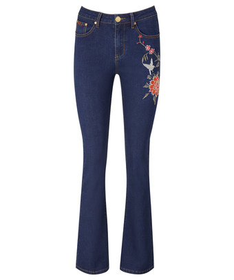 Funky Embroidered Jeans Funky Embroidered Jeans