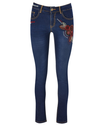 Eclectic Embroidered Jeans Eclectic Embroidered Jeans