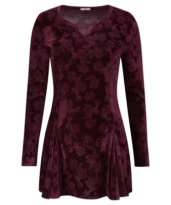 Jacquard Velvet Tunic Jacquard Velvet Tunic