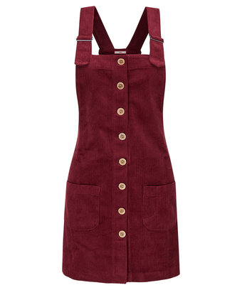 Button Through Cord Pinafore Button Through Cord Pinafore