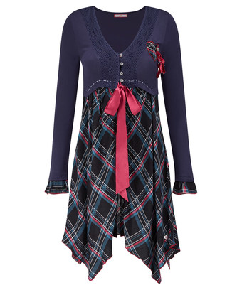 Check Me Out Tie Tunic Check Me Out Tie Tunic
