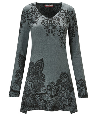 Flattering Lace Print Tunic Flattering Lace Print Tunic