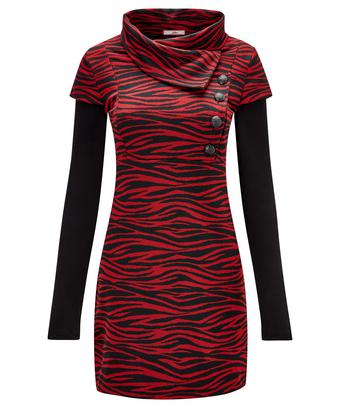 Red Zebra Tunic Red Zebra Tunic