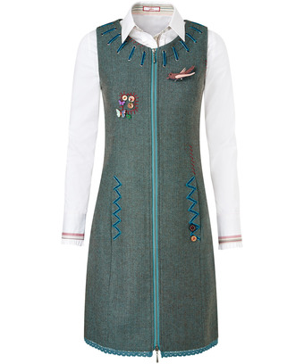 Quietly Quirky Zip Through Dress Quietly Quirky Zip Through Dress