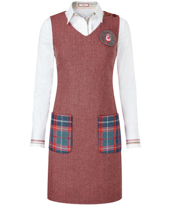 Tweedy Pinafore Dress Tweedy Pinafore Dress