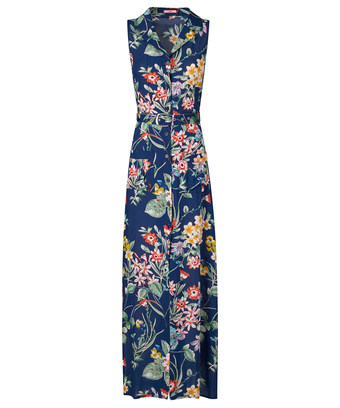 Tropical Floral Shirt Dress Tropical Floral Shirt Dress