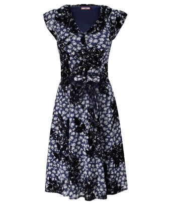 Phenomenal Flocked Dress Phenomenal Flocked Dress