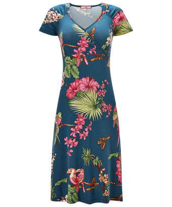 Tropical Print Dress Tropical Print Dress