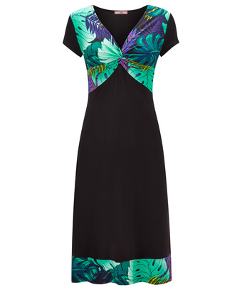 Monstera Deliciosa Print Dress Monstera Deliciosa Print Dress